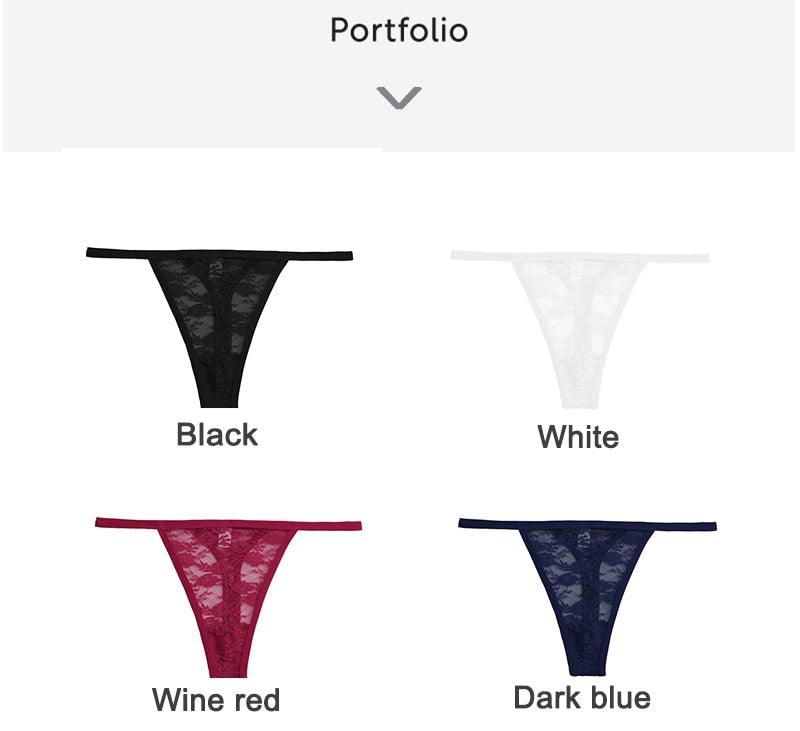 2 pack Women's Underwear Lace Panties Floral Lingerie Panties Thong G-String Pantys Perspective Intimates The Clothing Company Sydney