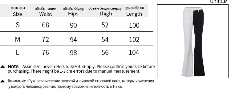 Flare Jeans Embroidery Trousers Y2K Casual Streetwear Denim Fashion Vintage  Patchwork Pants The Clothing Company Sydney