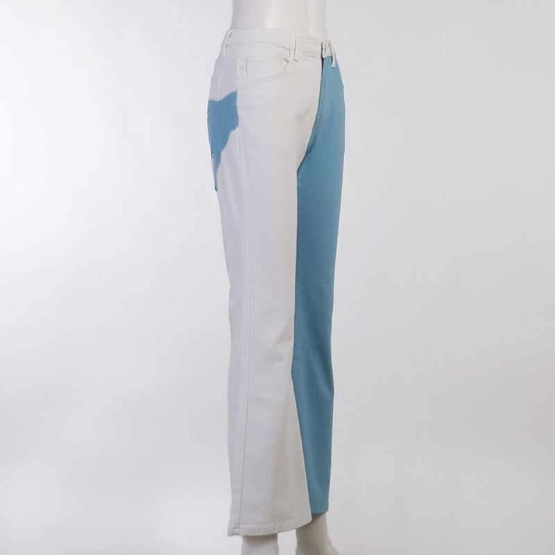 Flare Jeans Embroidery Trousers Y2K Casual Streetwear Denim Fashion Vintage  Patchwork Pants The Clothing Company Sydney