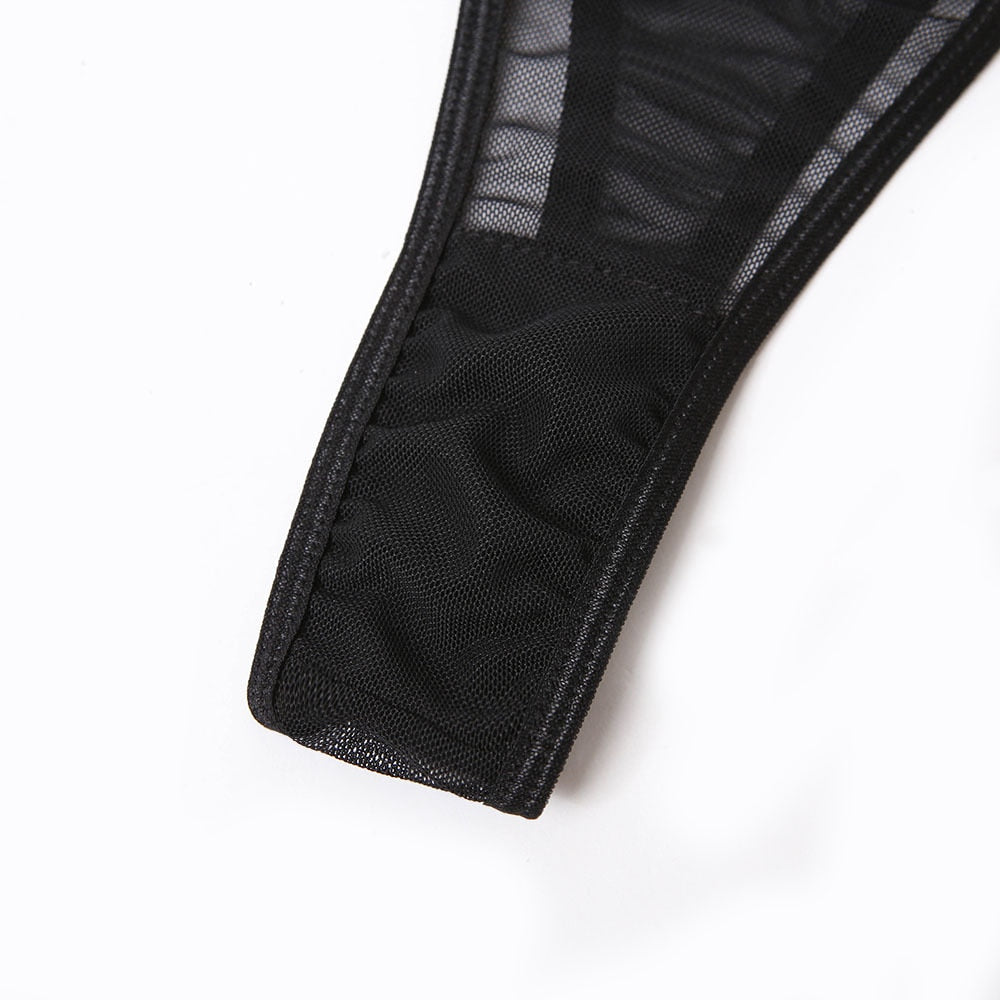 2 Piece Sensual Lingerie Set Push Up Bra Set Underwire Underwear Transparent Ultra-thin Bralette Set The Clothing Company Sydney