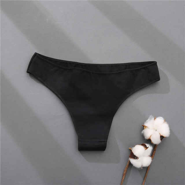 Cotton Mix Women's Panties Comfortable Underwear Low Waist Solid Color Briefs Plus Size Panty Lingerie The Clothing Company Sydney