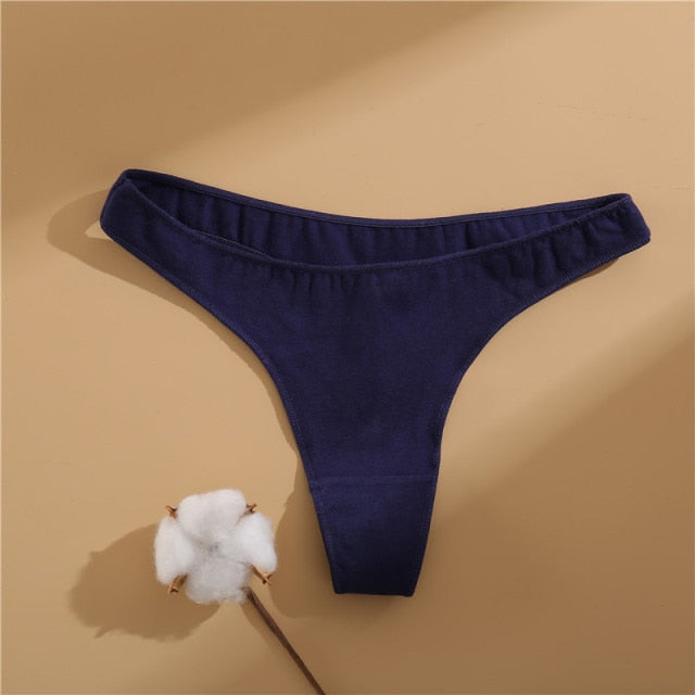 Cotton Mix Women's Panties Comfortable Underwear Low Waist Solid Color Briefs Plus Size Panty Lingerie The Clothing Company Sydney