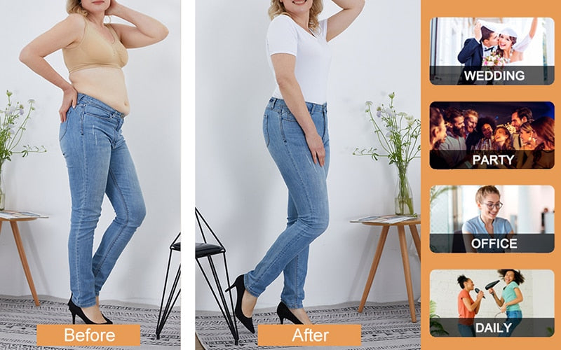 High Waist Tummy Control Body Shaper Butt Lifter Thigh Underwear Waist Trainer Shorts Panties Shapewear The Clothing Company Sydney