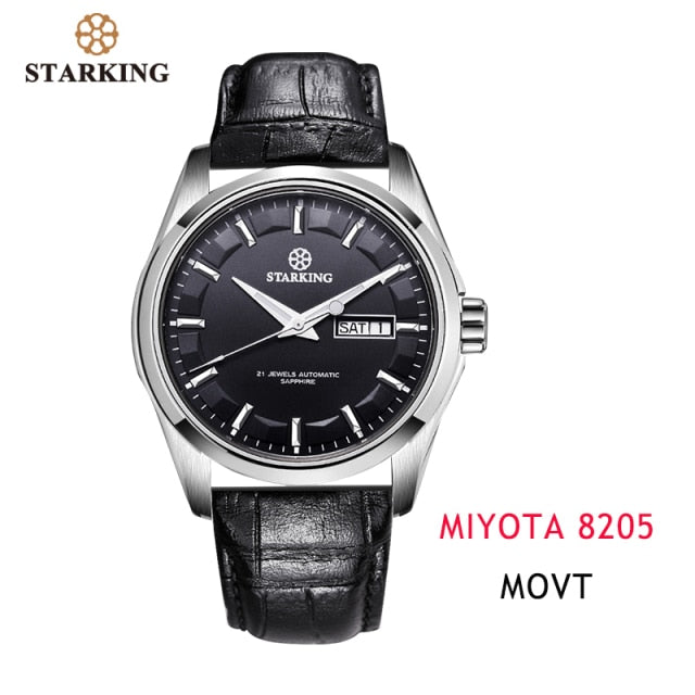 Men's Automatic Mechanical MIYOTA Movt Stainless Steel Business Calendar Week Display Water Resistant Watch The Clothing Company Sydney