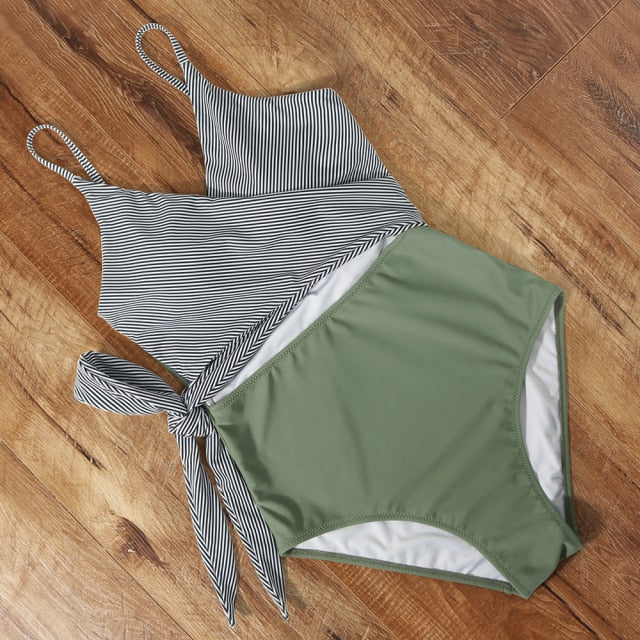 Cut Out One Piece Swimsuit Push Up Swimming Suit Bathing Suit Halter Beachwear Monokini Swimwear The Clothing Company Sydney