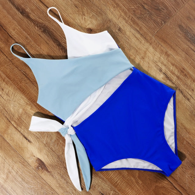 Cut Out One Piece Swimsuit Push Up Swimming Suit Bathing Suit Halter Beachwear Monokini Swimwear The Clothing Company Sydney