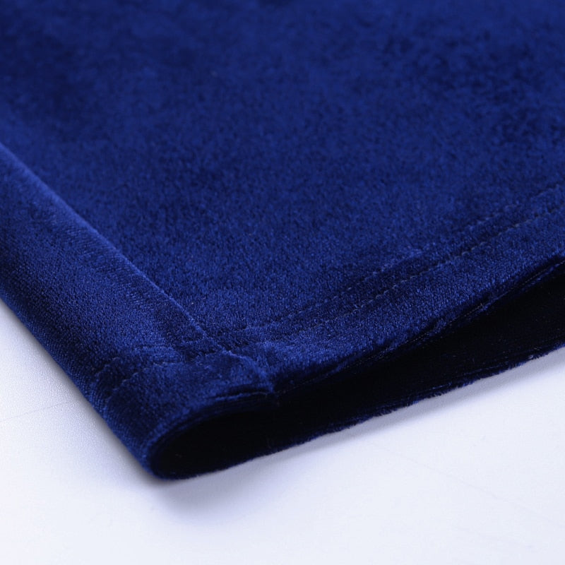 Blue V-Neck Spaghetti Strap Mini Party Sleeveless Skinny Backless Summer Slim Dress The Clothing Company Sydney