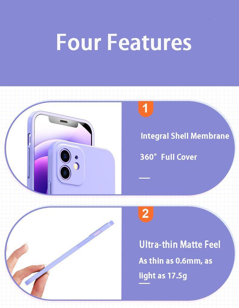 2 Piece 360 Front Tempered Glass+Matte Back PC Case For iPhone 13 12 11 Pro Max X XR XS 7 8Plus SE 2020 Full Protection Shockproof Cover The Clothing Company Sydney