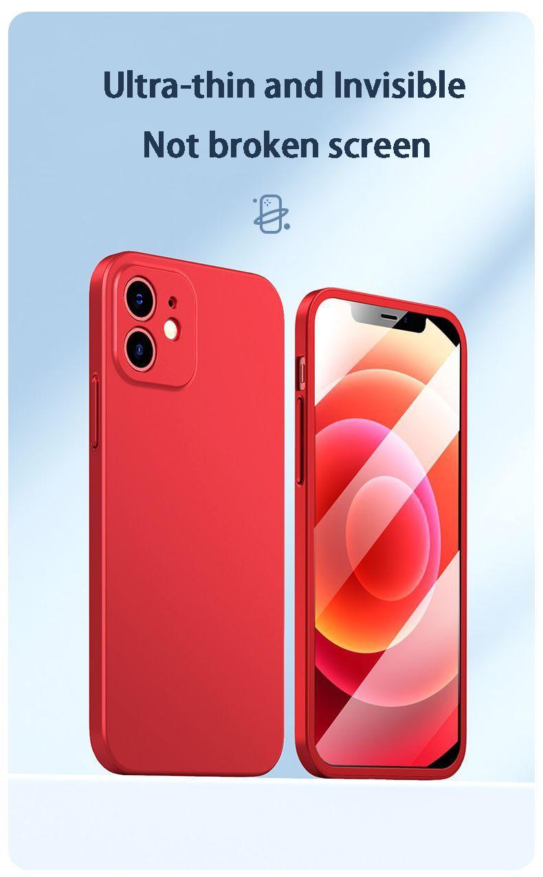 2 Piece 360 Front Tempered Glass+Matte Back PC Case For iPhone 13 12 11 Pro Max X XR XS 7 8Plus SE 2020 Full Protection Shockproof Cover The Clothing Company Sydney