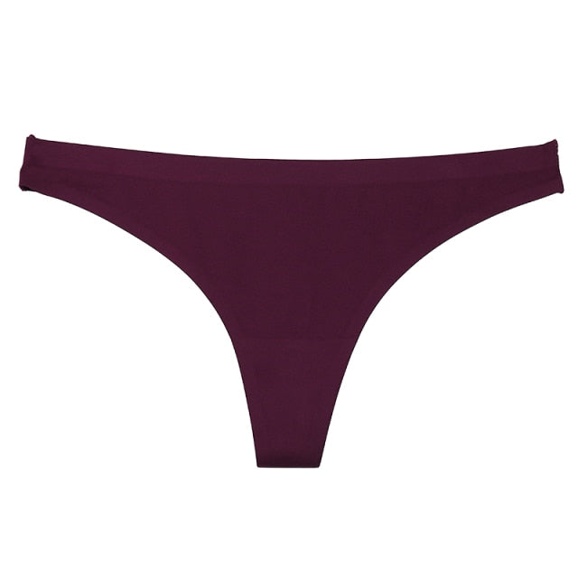Seamless Panties Printing Floral Thongs Low Rise G-String Breathable Intimate Lingerie Briefs The Clothing Company Sydney