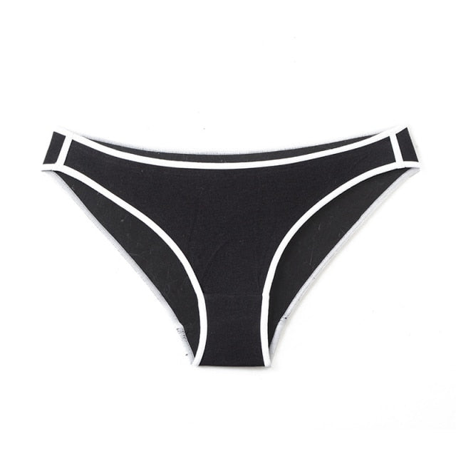 Cotton mix Panties For Underpant High Waist Brazilian Basic Undies Plus Size Lingerie Solid Color Briefs Underwear The Clothing Company Sydney