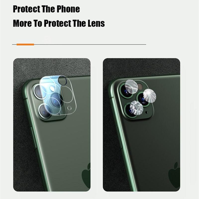 2 pack Camera Protection Tempered Glass For iPhone 11 12 13 Pro Max Full Cover Screen Protector Film cover The Clothing Company Sydney