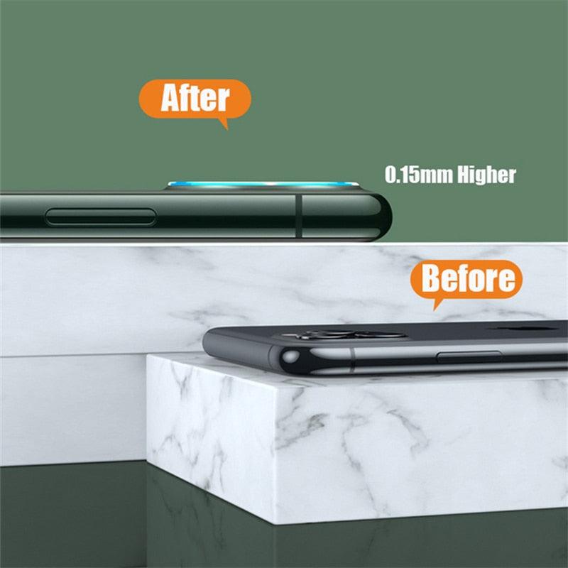 2 pack Camera Protection Tempered Glass For iPhone 11 12 13 Pro Max Full Cover Screen Protector Film cover The Clothing Company Sydney
