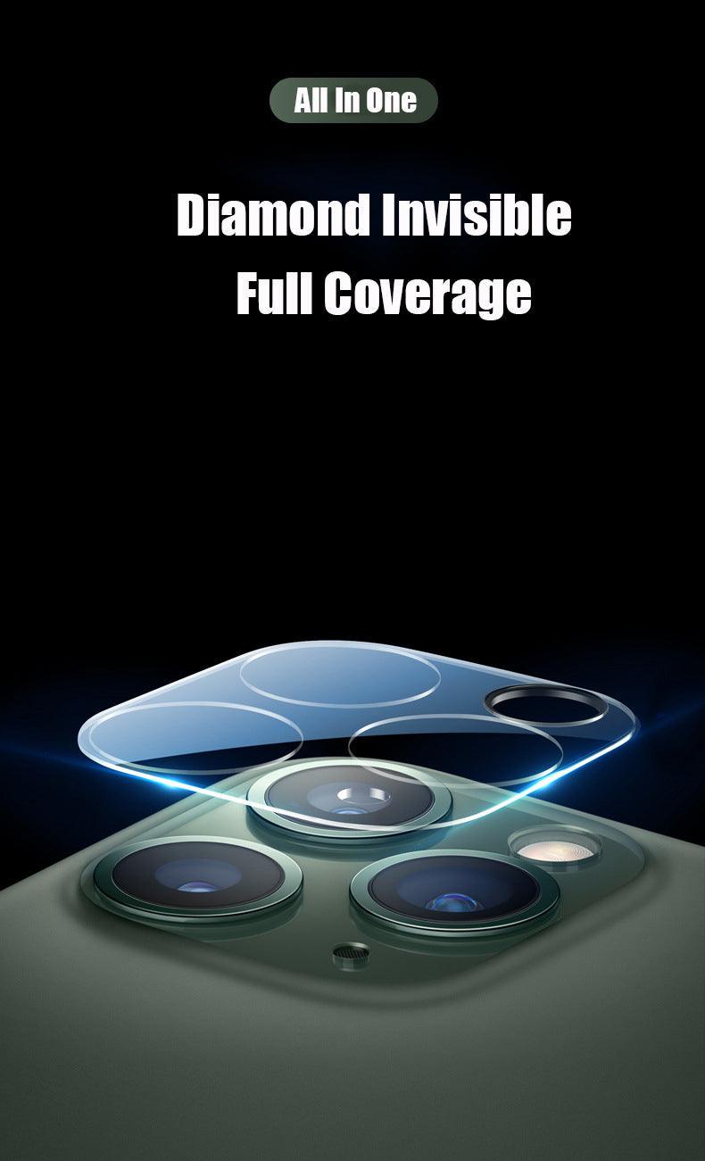 2 pack Camera Protection Tempered Glass For iPhone 11 12 13 Pro Max Full Cover Screen Protector Film cover The Clothing Company Sydney