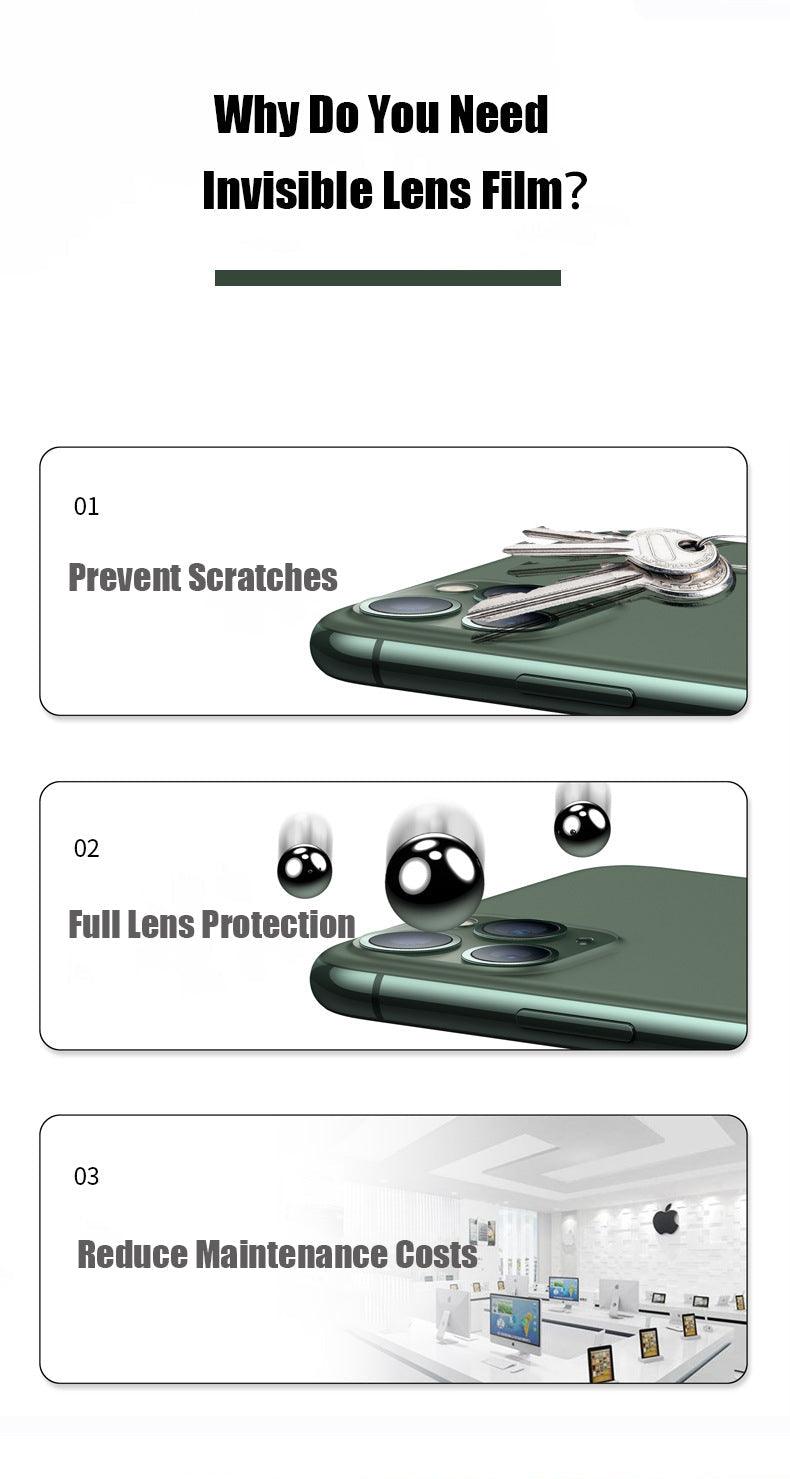 2 pack Camera Protection Tempered Glass For iPhone 11 12 13 Pro Max Full Cover Screen Protector Film cover The Clothing Company Sydney