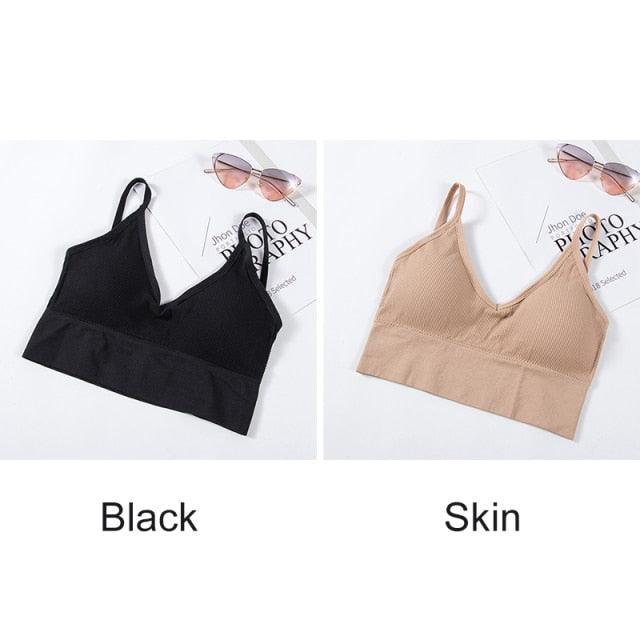 2 Pack Bras Seamless Bra U Type Backless Bralette Push Up Tupe Top Wire Free Brassiere The Clothing Company Sydney