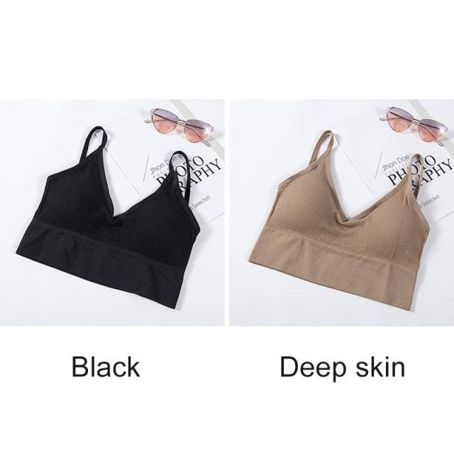 2 Pack Bras Seamless Bra U Type Backless Bralette Push Up Tupe Top Wire Free Brassiere The Clothing Company Sydney
