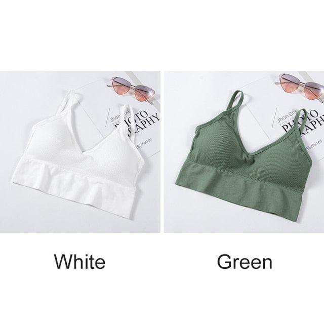 2 Pack Bras Seamless Bra U Type Backless Bralette Push Up Tupe Top Wire Free Brassiere The Clothing Company Sydney