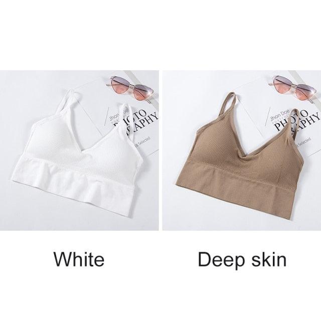 2 Pack Bras Seamless Bra U Type Backless Bralette Push Up Tupe Top Wire Free Brassiere The Clothing Company Sydney