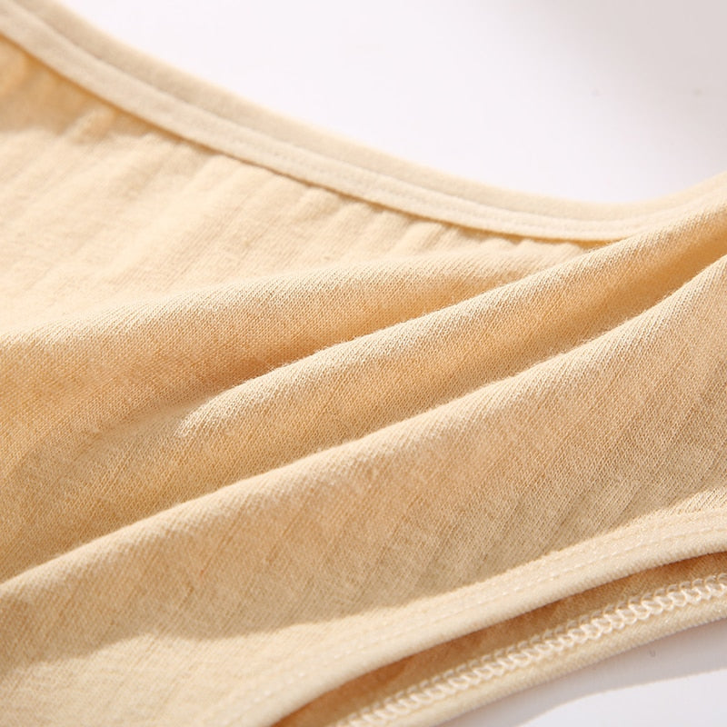 3 Pack G-string Cotton Mix Panties Low-Waist Thongs Striped Solid Underpants Comfortable Briefs Underwear The Clothing Company Sydney