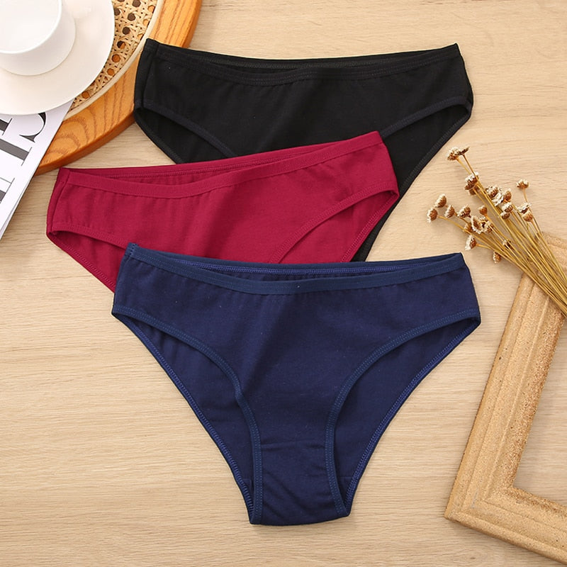 Hollow Out Heart Panties Low-Waist Underpants Comfortable Cotton Mix Briefs Underwear Lingerie The Clothing Company Sydney