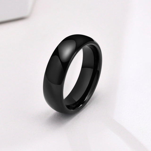 Anti Scratch Tungsten Wedding Rings Women Men Simple Classic Wedding Bands Couples Basic Jewellery The Clothing Company Sydney