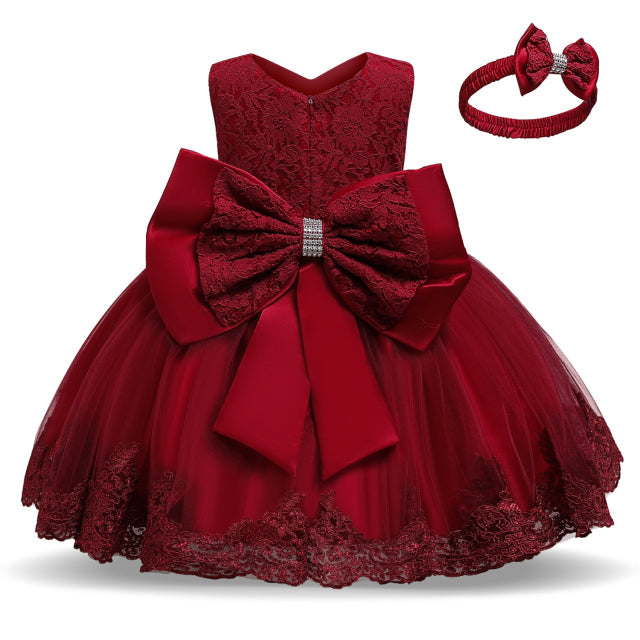 Girls Kids Summer Sleeveless Wedding Sequin Bow Children Lace Smash Tutu Princess Dress The Clothing Company Sydney