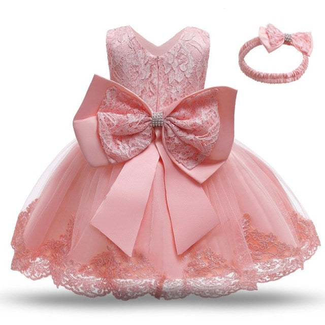 Girls Kids Summer Sleeveless Wedding Sequin Bow Children Lace Smash Tutu Princess Dress The Clothing Company Sydney