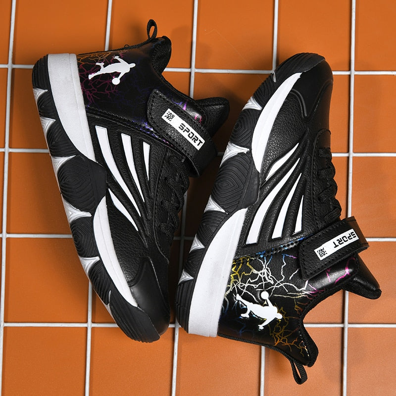 Boys Girls Basketball Shoes Soft Non-slip Kids Sneakers Thick Sole Sport Shoes Outdoor Trainers The Clothing Company Sydney