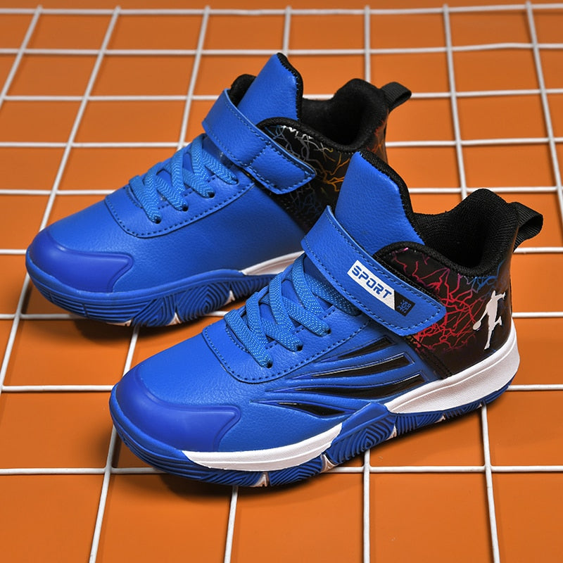 Boys Girls Basketball Shoes Soft Non-slip Kids Sneakers Thick Sole Sport Shoes Outdoor Trainers The Clothing Company Sydney