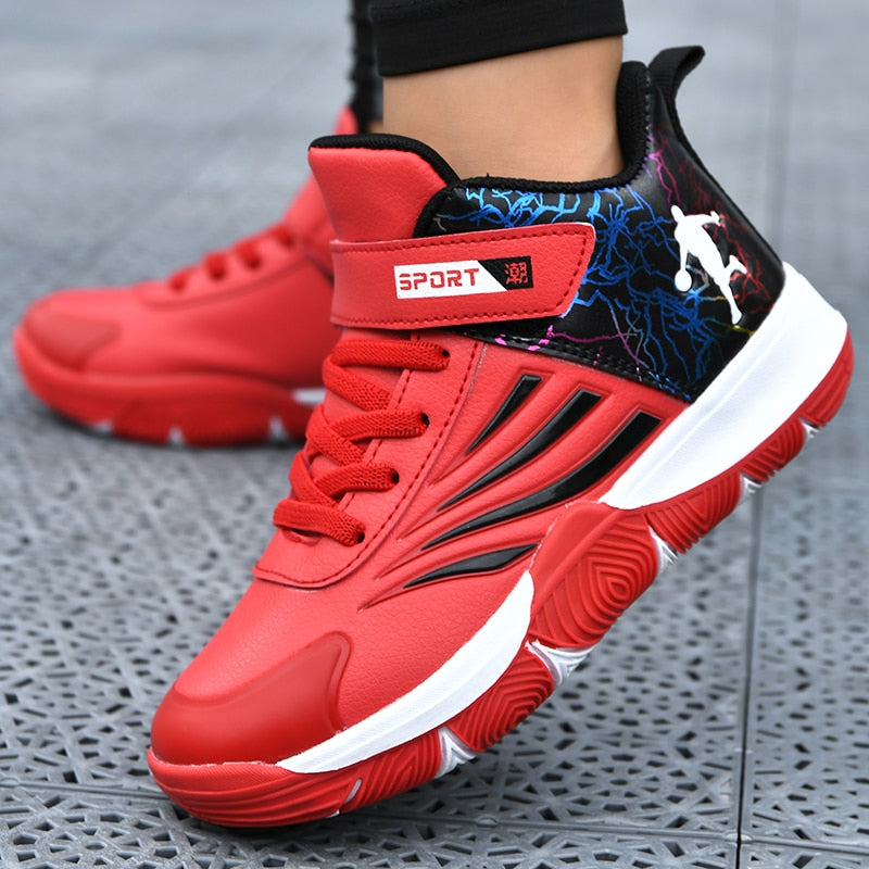 Boys Girls Basketball Shoes Soft Non-slip Kids Sneakers Thick Sole Sport Shoes Outdoor Trainers The Clothing Company Sydney