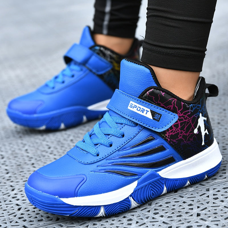 Boys Girls Basketball Shoes Soft Non-slip Kids Sneakers Thick Sole Sport Shoes Outdoor Trainers The Clothing Company Sydney