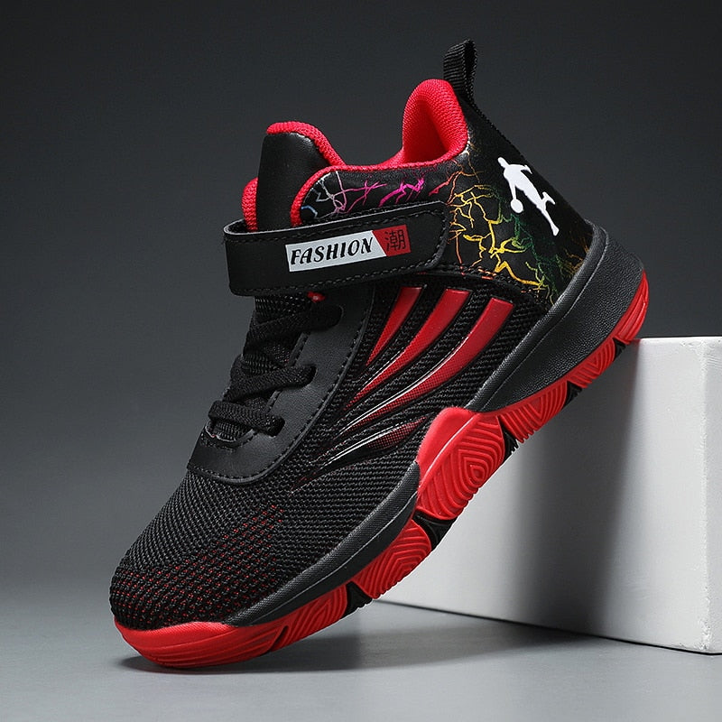 Boys Girls Basketball Shoes Soft Non-slip Kids Sneakers Thick Sole Sport Shoes Outdoor Trainers The Clothing Company Sydney