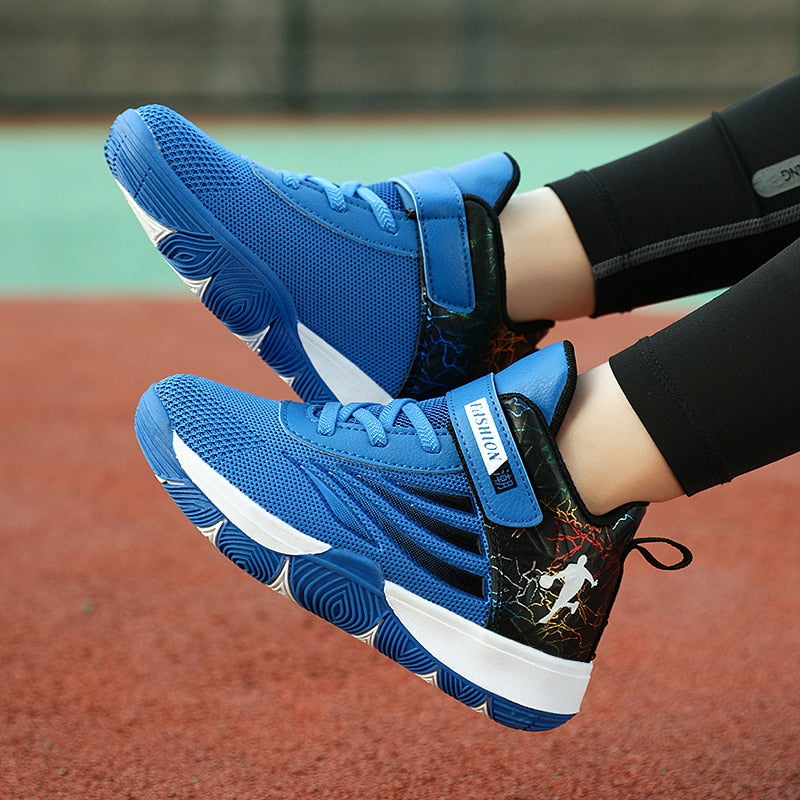 Boys Girls Basketball Shoes Soft Non-slip Kids Sneakers Thick Sole Sport Shoes Outdoor Trainers The Clothing Company Sydney
