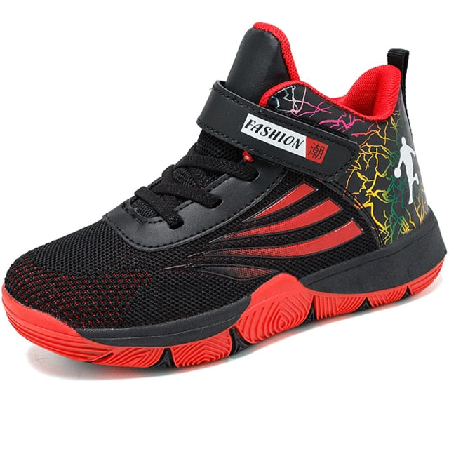 Boys Girls Basketball Shoes Soft Non-slip Kids Sneakers Thick Sole Sport Shoes Outdoor Trainers The Clothing Company Sydney