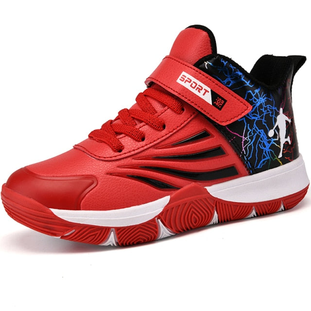 Boys Girls Basketball Shoes Soft Non-slip Kids Sneakers Thick Sole Sport Shoes Outdoor Trainers The Clothing Company Sydney