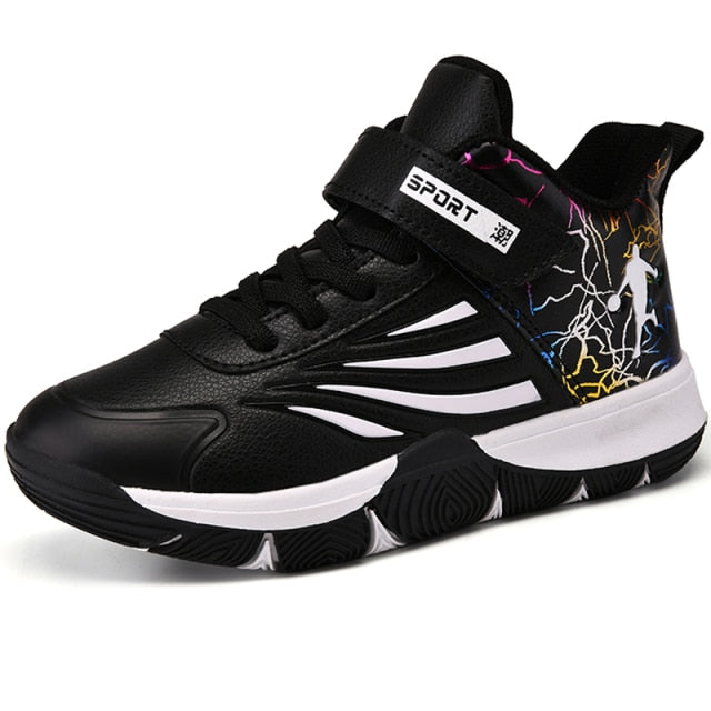 Boys Girls Basketball Shoes Soft Non-slip Kids Sneakers Thick Sole Sport Shoes Outdoor Trainers The Clothing Company Sydney
