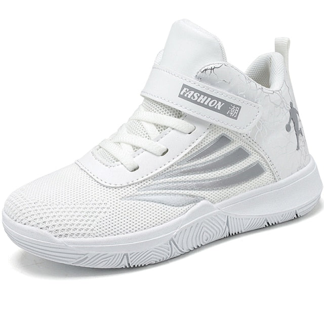 Boys Girls Basketball Shoes Soft Non-slip Kids Sneakers Thick Sole Sport Shoes Outdoor Trainers The Clothing Company Sydney