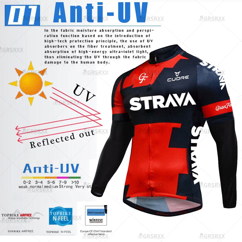 Cycling Suit Winter Bicycle Set Thermal Fleece Cycling Autumn Long Sleeve Sportswear Winter Cycling Suit The Clothing Company Sydney