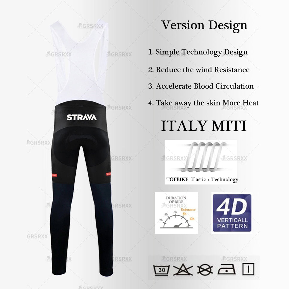 Cycling Suit Winter Bicycle Set Thermal Fleece Cycling Autumn Long Sleeve Sportswear Winter Cycling Suit The Clothing Company Sydney