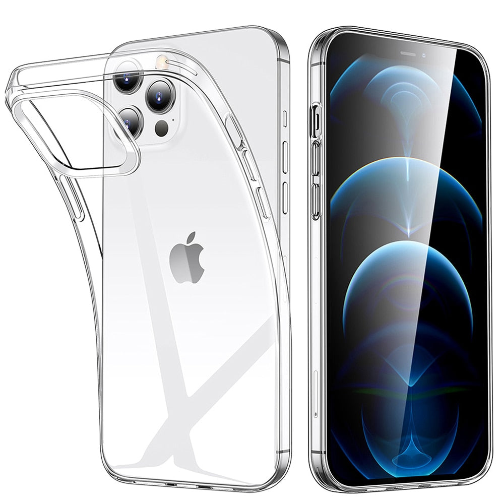 Ultra Thin Clear Case For iPhone 11 12 13 Pro XS Max XR X Soft TPU Silicone For iPhone 8 7 6 Plus 13 Mini Back Cover Phone Case The Clothing Company Sydney