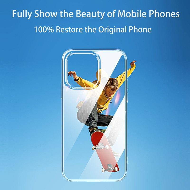 Ultra Thin Clear Case For iPhone 11 12 13 Pro XS Max XR X Soft TPU Silicone For iPhone 8 7 6 Plus 13 Mini Back Cover Phone Case The Clothing Company Sydney