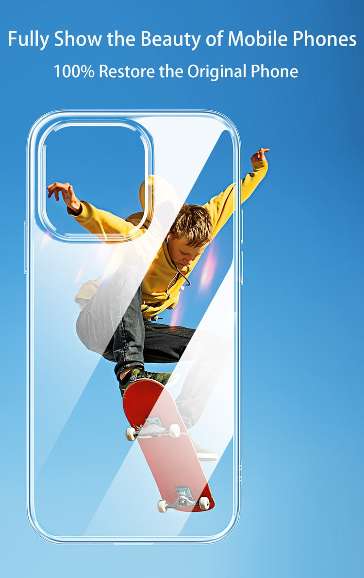 Ultra Thin Clear Case For iPhone 11 12 13 Pro XS Max XR X Soft TPU Silicone For iPhone 8 7 6 Plus 13 Mini Back Cover Phone Case The Clothing Company Sydney
