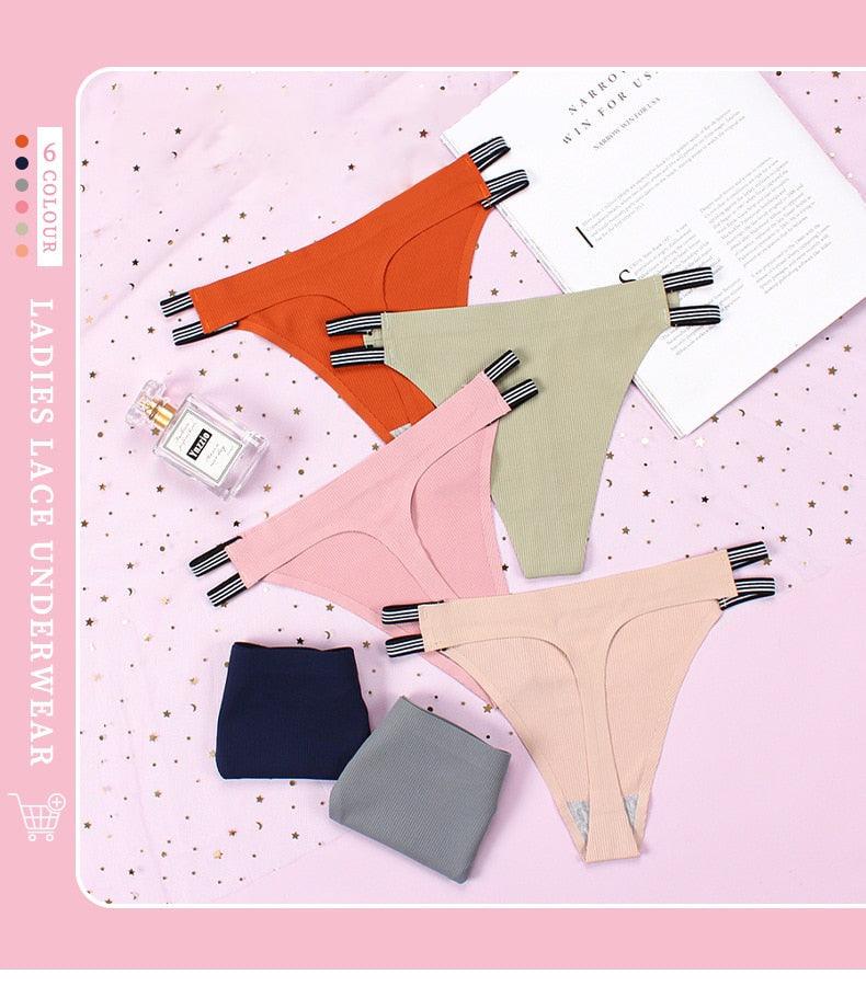 2 pack Panties Thongs Seamless Lingeri Fancy Underwear G String Underpants Panties The Clothing Company Sydney