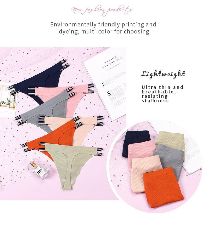 2 pack Panties Thongs Seamless Lingeri Fancy Underwear G String Underpants Panties The Clothing Company Sydney