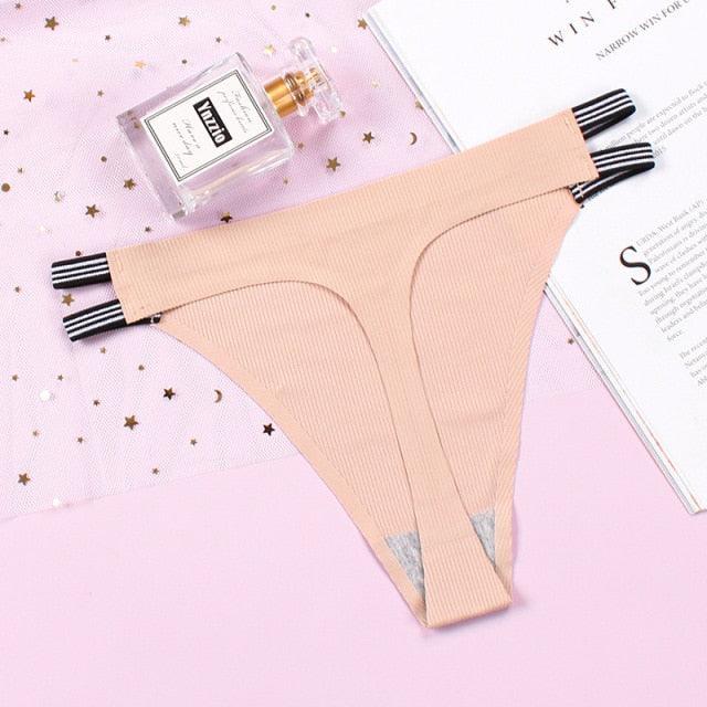 2 pack Panties Thongs Seamless Lingeri Fancy Underwear G String Underpants Panties The Clothing Company Sydney