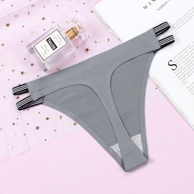2 pack Panties Thongs Seamless Lingeri Fancy Underwear G String Underpants Panties The Clothing Company Sydney