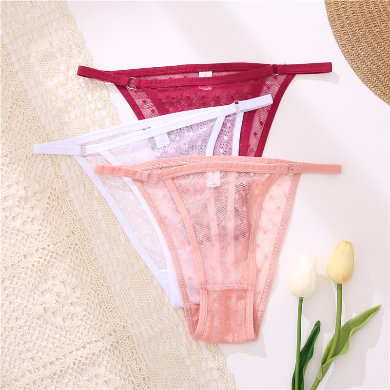 Transparent Panties Low Waist Briefs Mesh Thongs Floral Lace Underwear Hollow Out Lingerie The Clothing Company Sydney