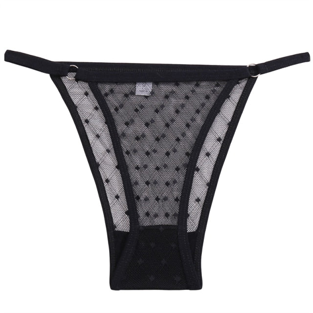 Transparent Panties Low Waist Briefs Mesh Thongs Floral Lace Underwear Hollow Out Lingerie The Clothing Company Sydney