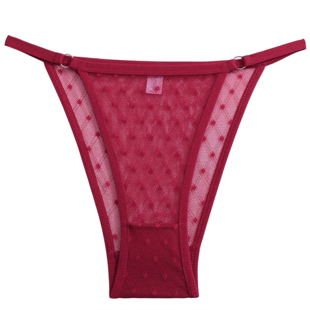 Transparent Panties Low Waist Briefs Mesh Thongs Floral Lace Underwear Hollow Out Lingerie The Clothing Company Sydney